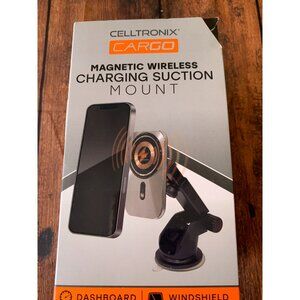 Celltronix Cargo Magnetic Wireless Charging Suction Mount For Dashboard & Windsh